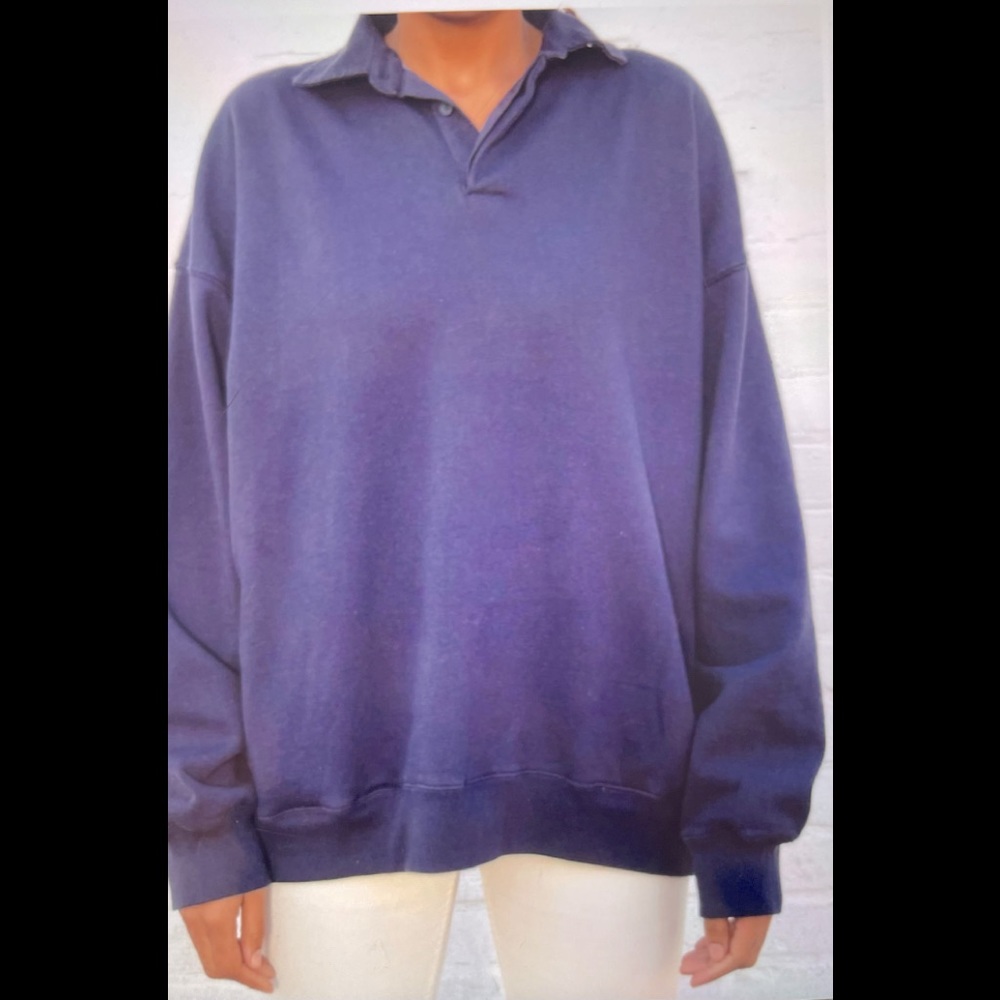 Oversized navy sweater from brandy Melville